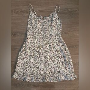 Abercrombie & Fitch Floral Mini Dress Spaghetti strap sz M Medium